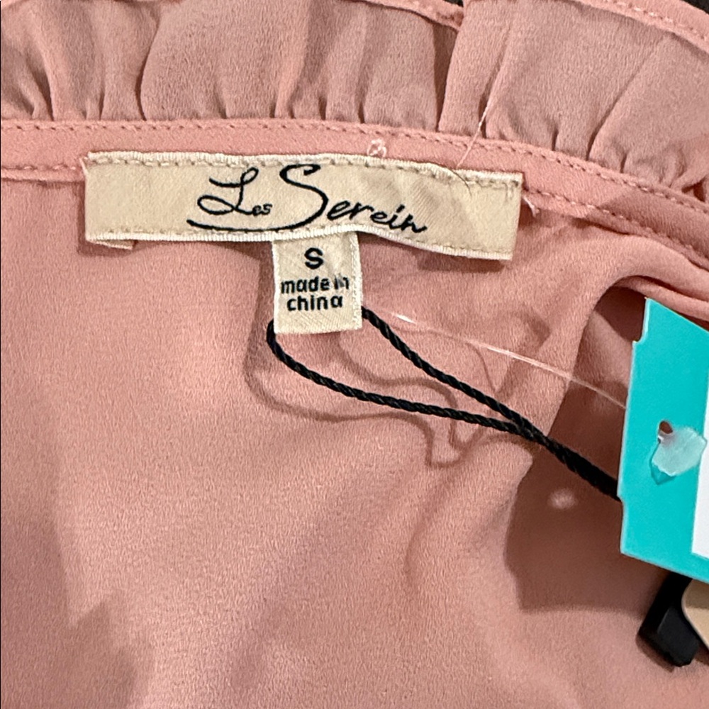 Le Serein Women's Pink Blouse